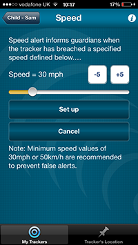 Track-My-Autistic-Child-Tracker-GPS-App-TY107-Speed